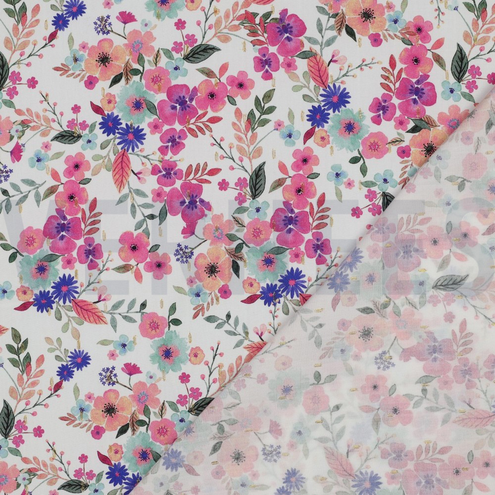VISCOSE LUREX DIGITAL FLOWERS WHITE (high resolution) #4