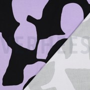 ROSELLA STRETCH GEOMETRIC LAVENDER (thumbnail) #4
