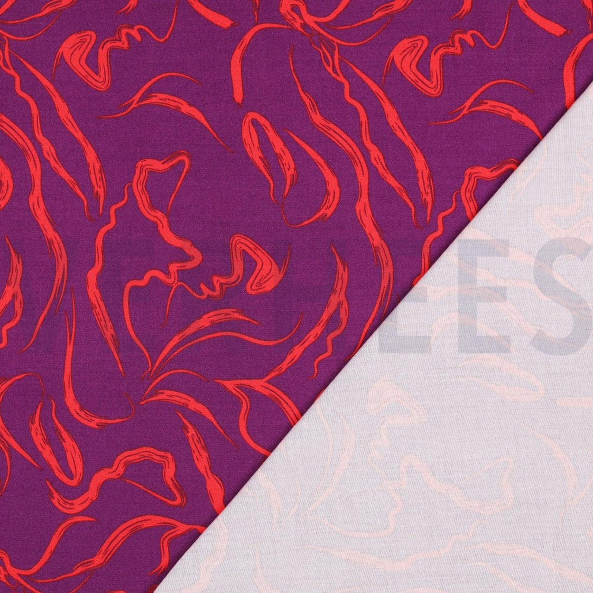 ROSELLA STRETCH ABSTRACT PURPLE (high resolution) #4