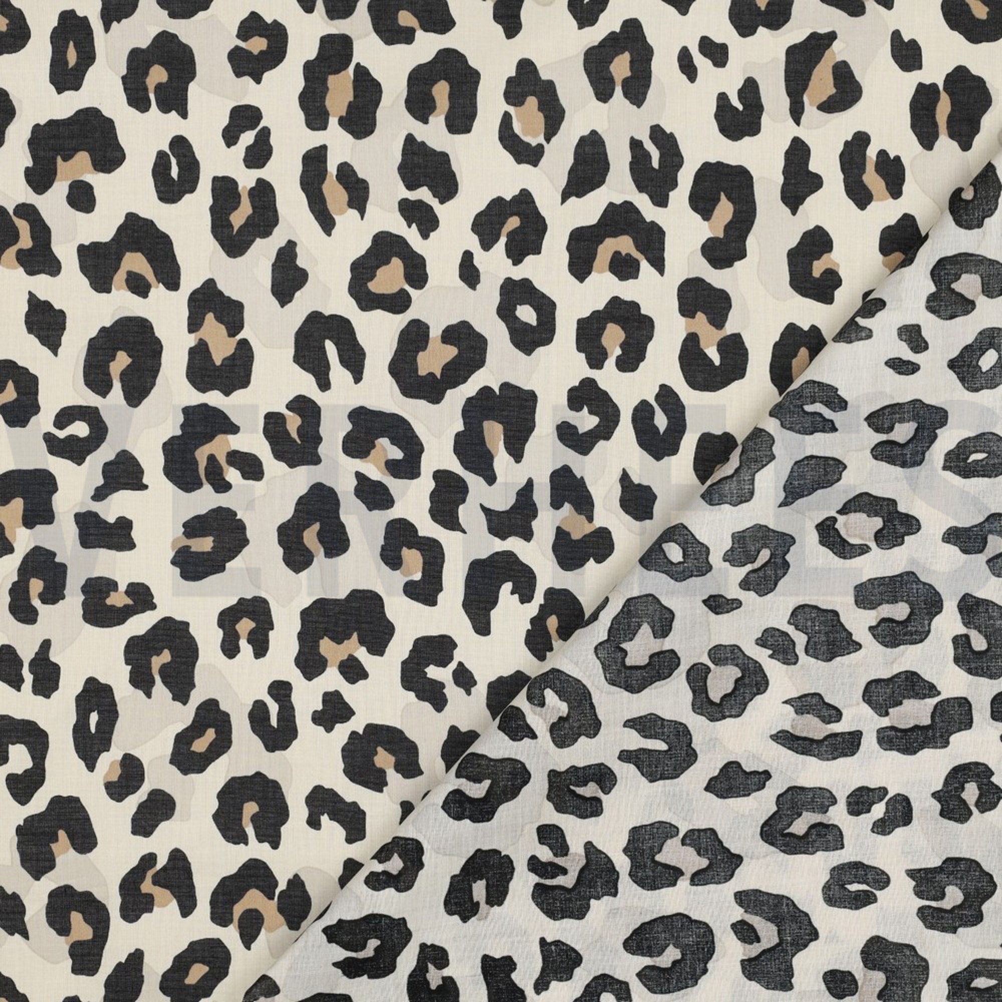COTTON VOILE ANIMAL SKIN SAND (high resolution) #4