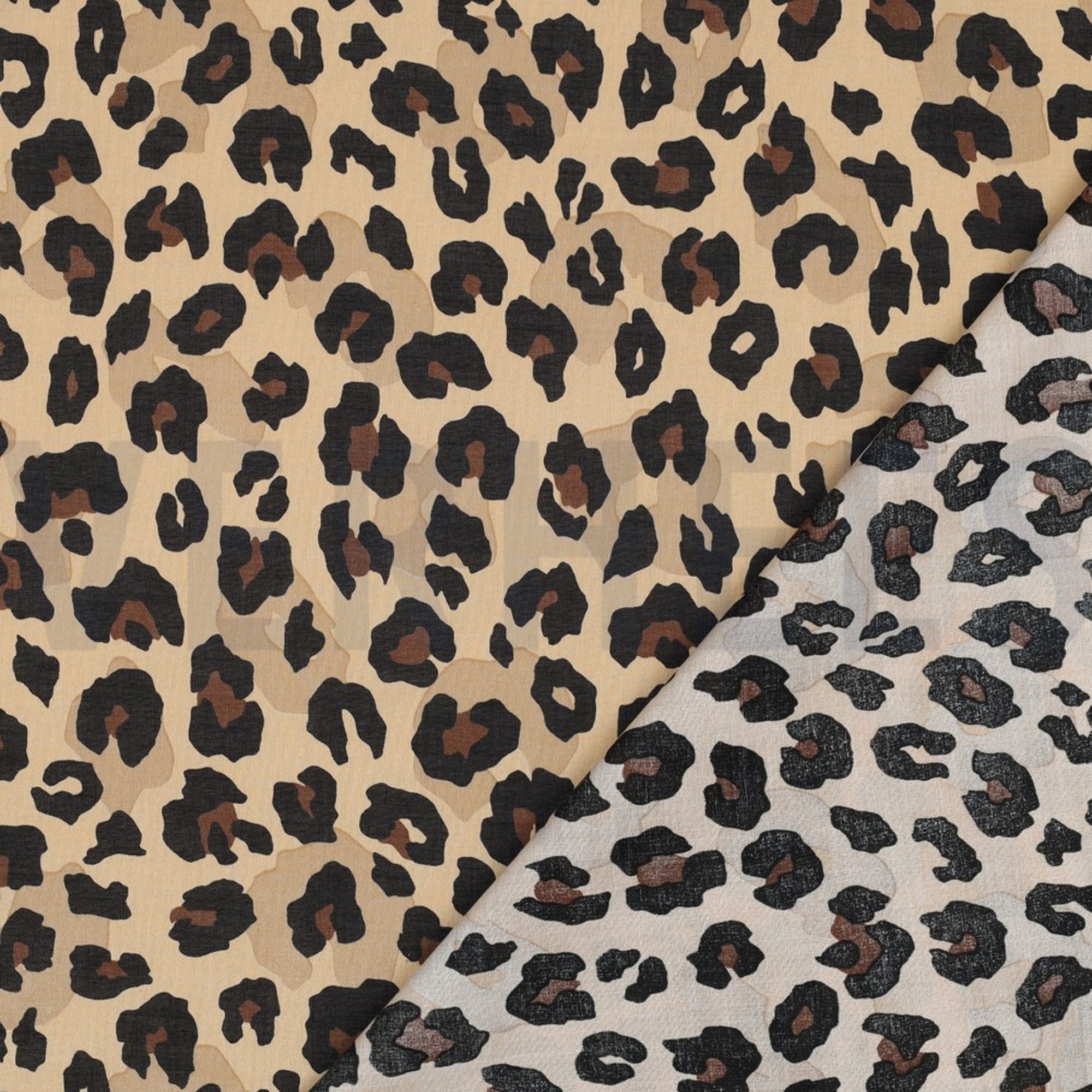 COTTON VOILE ANIMAL SKIN CAMEL (high resolution) #4