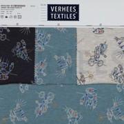 JERSEY MELANGE ROBOTS INDIGO MELANGE (thumbnail) #4