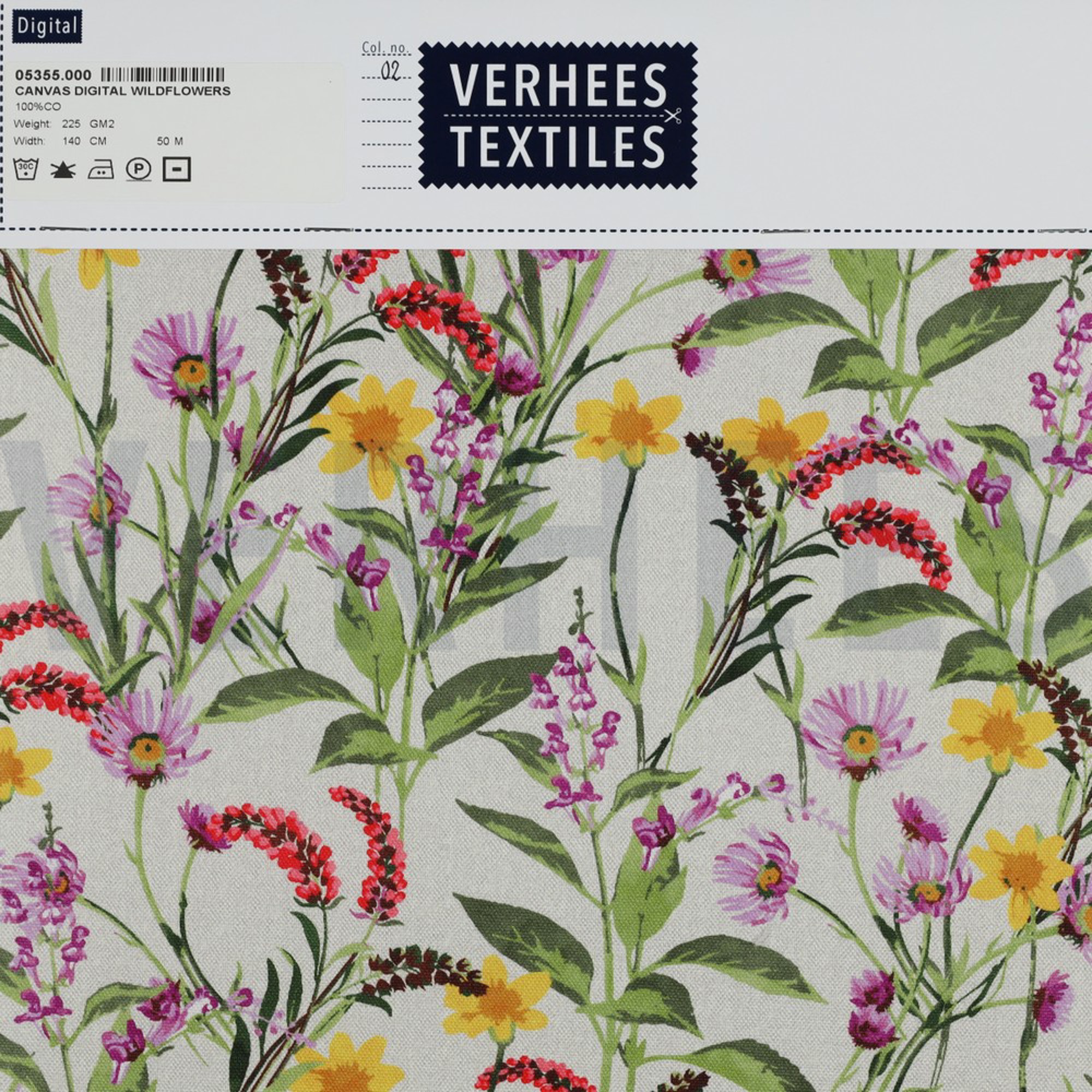 CANVAS DIGITAL WILDFLOWERS LINEN (high resolution) #4
