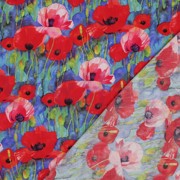 RADIANCE DIGITAL POPPIES COBALT (thumbnail) #4