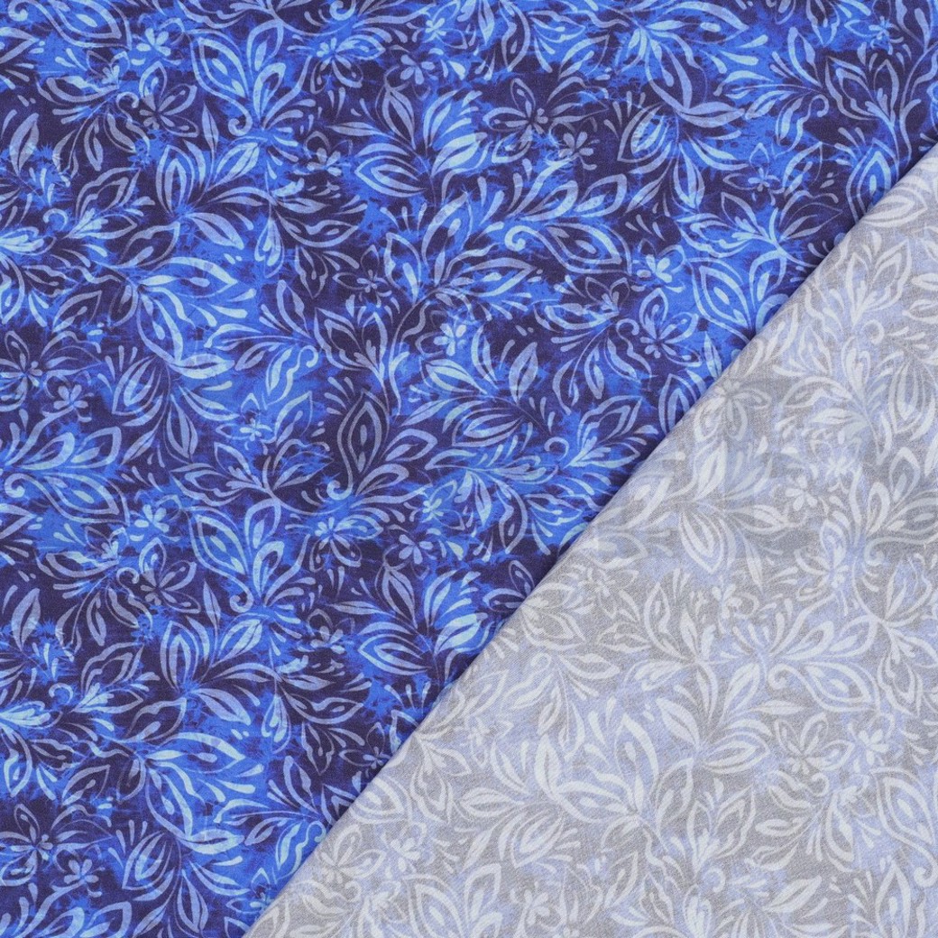 RADIANCE DIGITAL FLOWERS NAVY #4