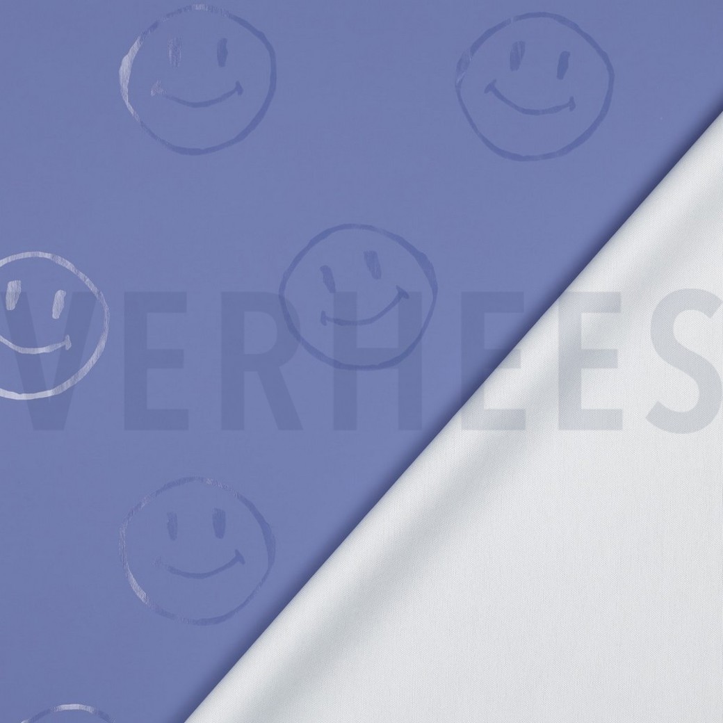 RAINCOAT HAPPY FACES BLUE #4