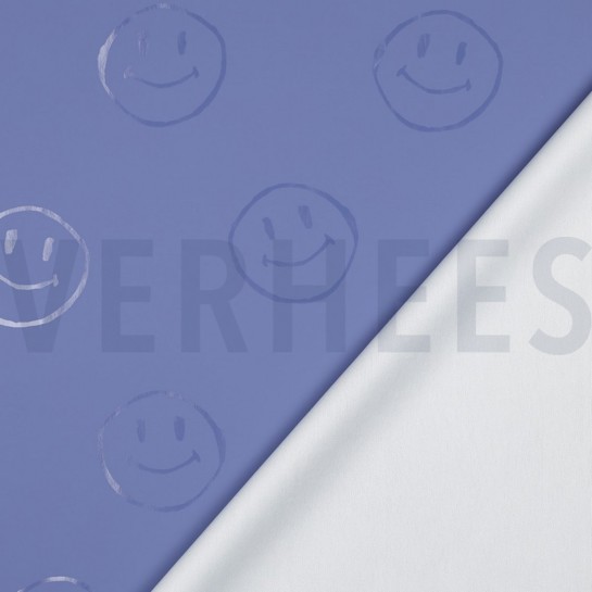 RAINCOAT HAPPY FACES BLUE #7