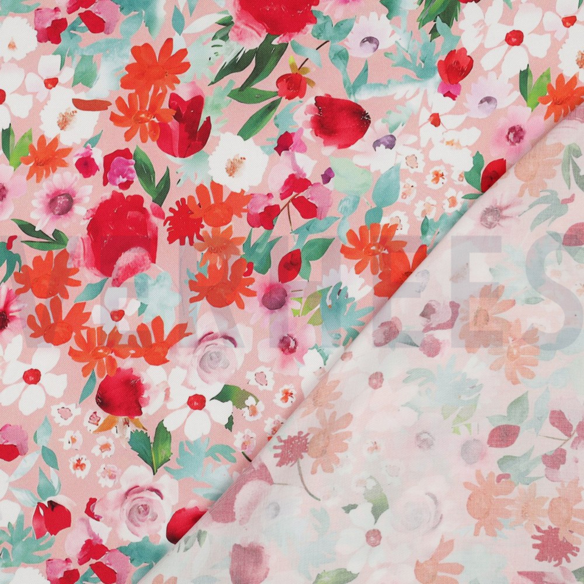 VISCOSE SATIN DIGITAL FLOWERS LIGHT PINK (high resolution) #4