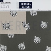 FINE POPLIN DIGITAL RED PANDA SEAWEED (thumbnail) #4