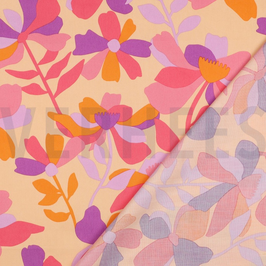COTTON SATIN CLOVERDALE NERIDA HANSEN PEACH #4