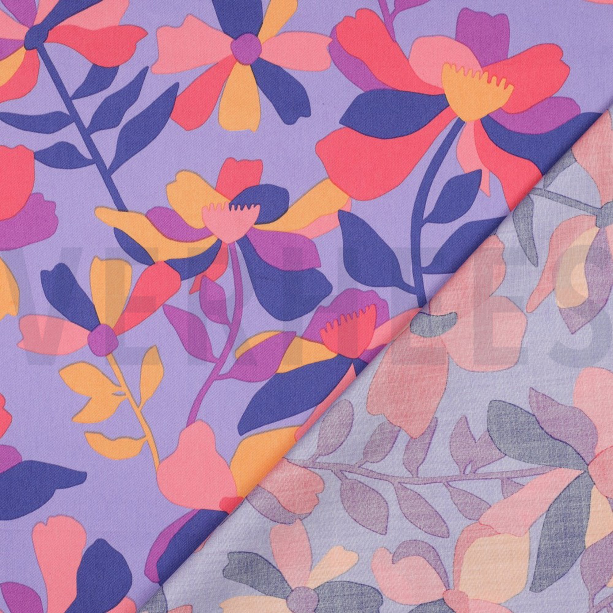 COTTON SATIN CLOVERDALE NERIDA HANSEN SKY BLUE (high resolution) #4