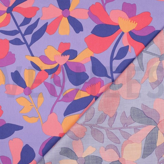 COTTON SATIN CLOVERDALE NERIDA HANSEN SKY BLUE #7