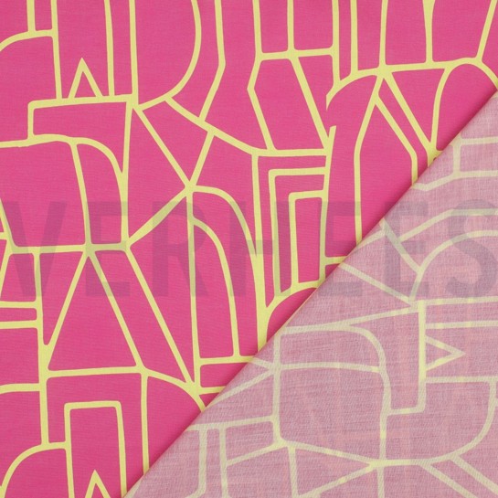 COTON VOILE TOWN NERIDA HANSEN FUCHSIA #7