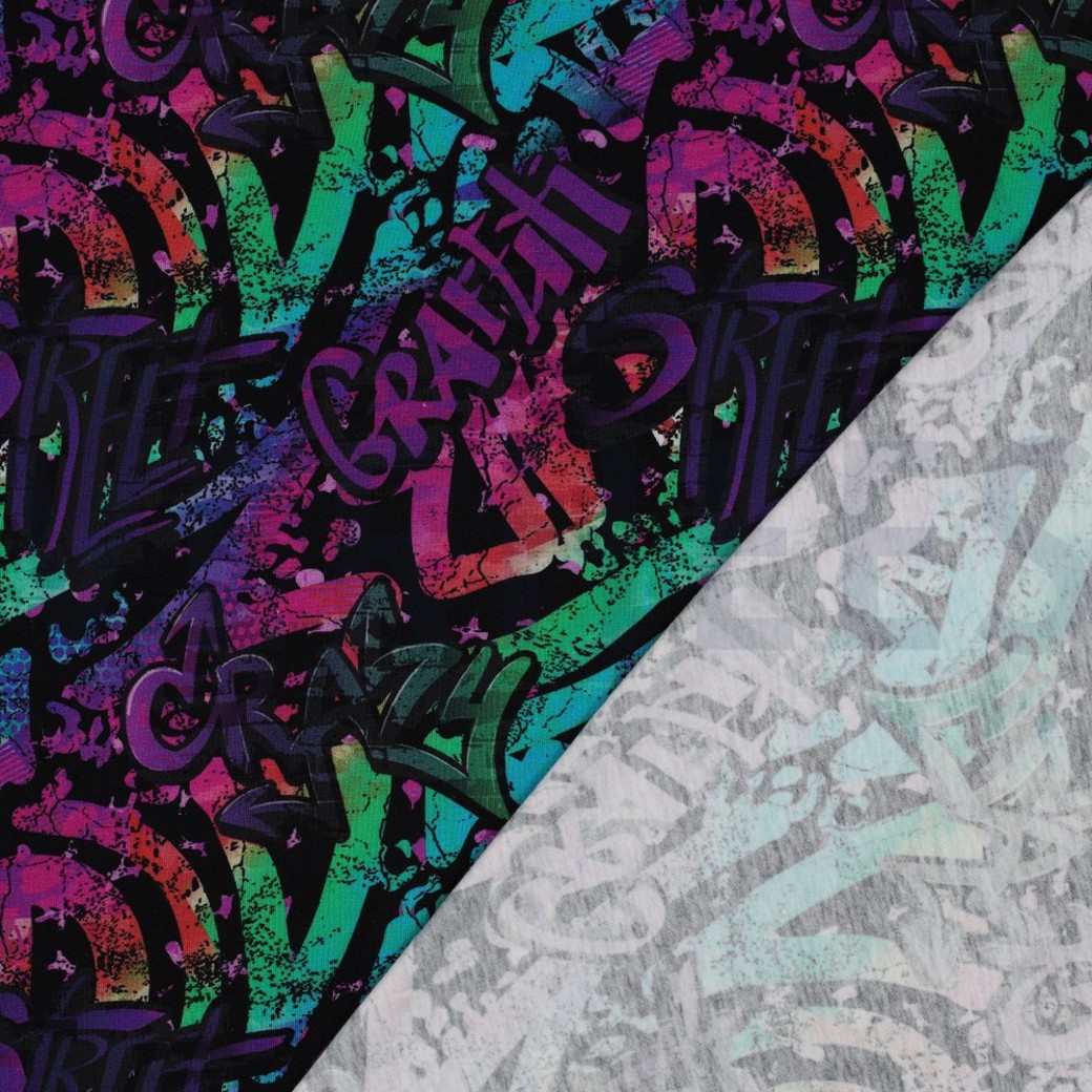 JERSEY DIGITAL GRAFFITI PURPLE #4