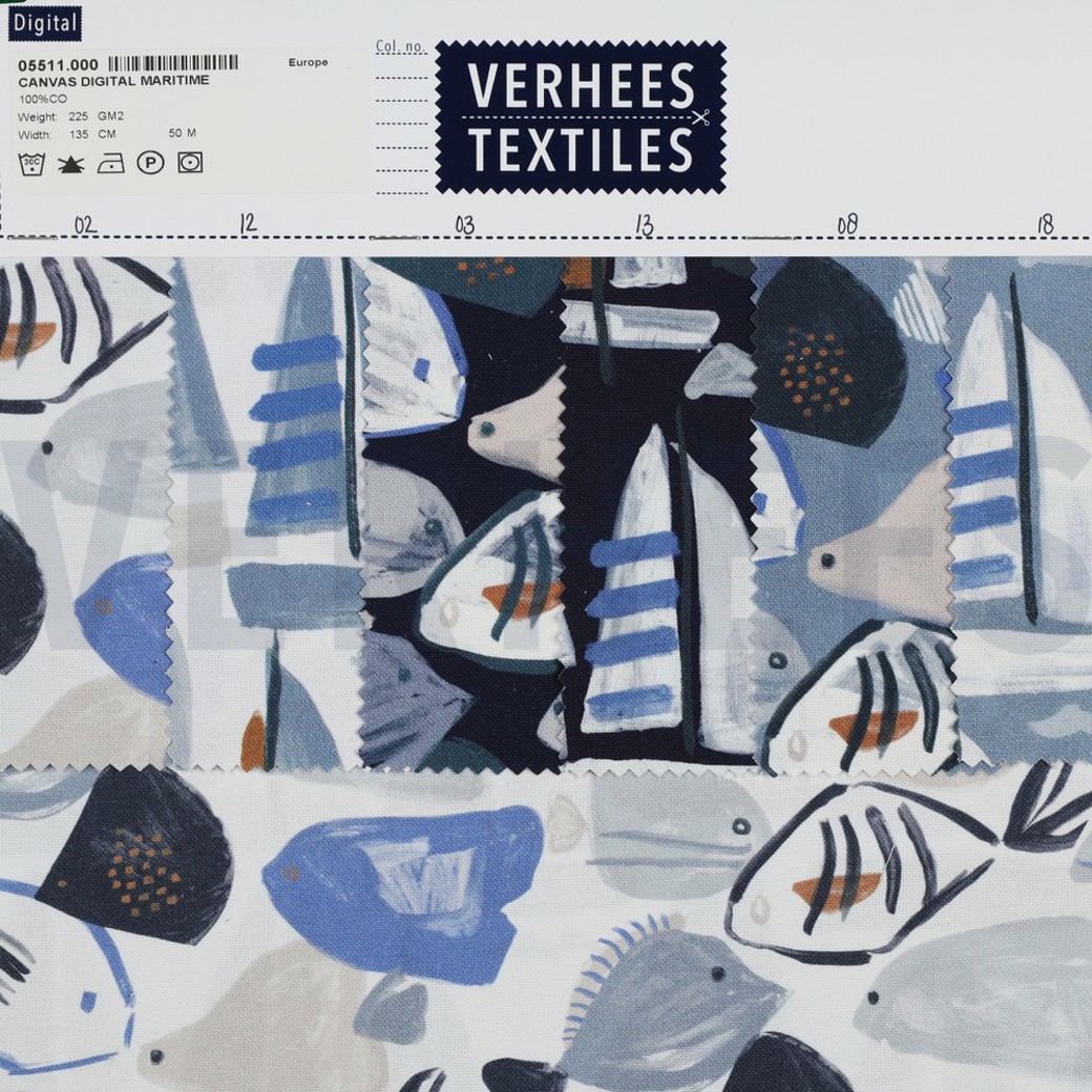 CANVAS DIGITAL MARITIME JEANS #4