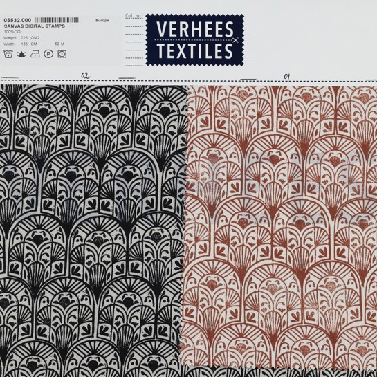 CANVAS DIGITAL BRIEFMARKEN SCHWARZ #7