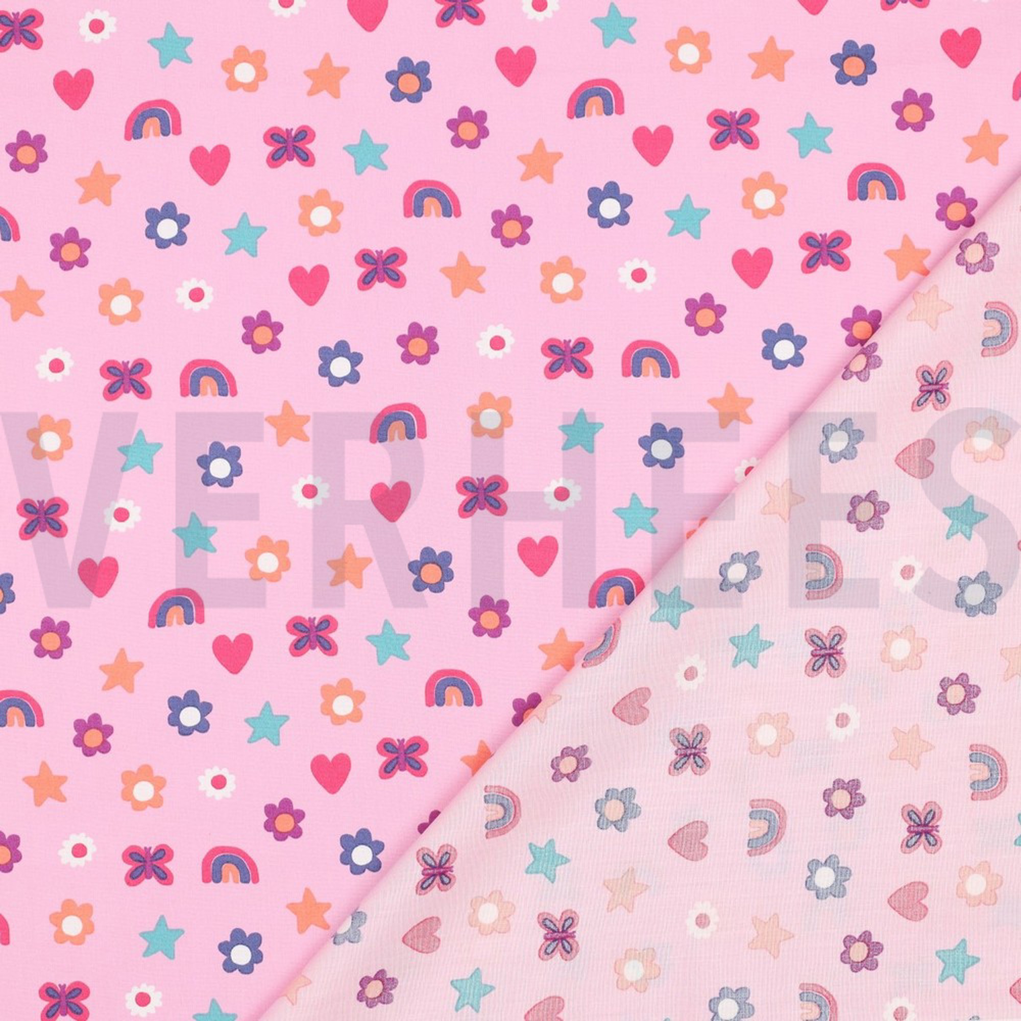 FINE POPLIN LOVE LIGHT PINK (high resolution) #4