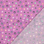 FINE POPLIN LOVE MAUVE (thumbnail) #4