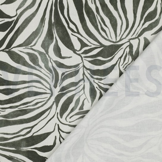 CANVAS DIGITAL BLÄTTER LEINEN #7