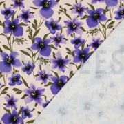 FRENCH TERRY DIGITAL FLOWERS OFF-WHITE (thumbnail) #4