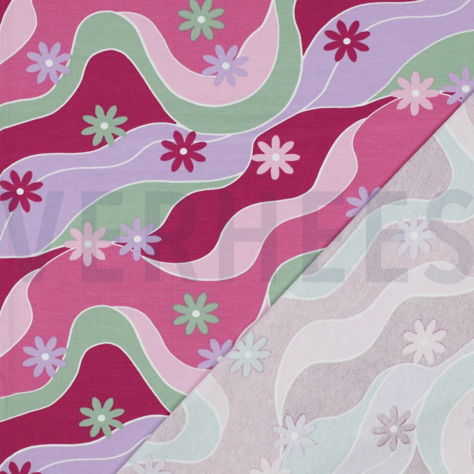 JERSEY FLOWERS PINK (high resolution) #4