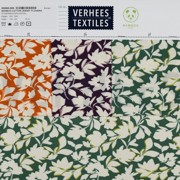 BAMBOO COTTON JERSEY FLOWERS EMERALD (thumbnail) #4