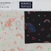 JERSEY MELANGE NEON UNICORN ECRU MELANGE (thumbnail) #4