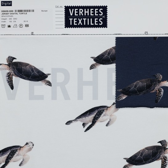 JERSEY DIGITAL SCHILDKRÖTEN WEISS #7