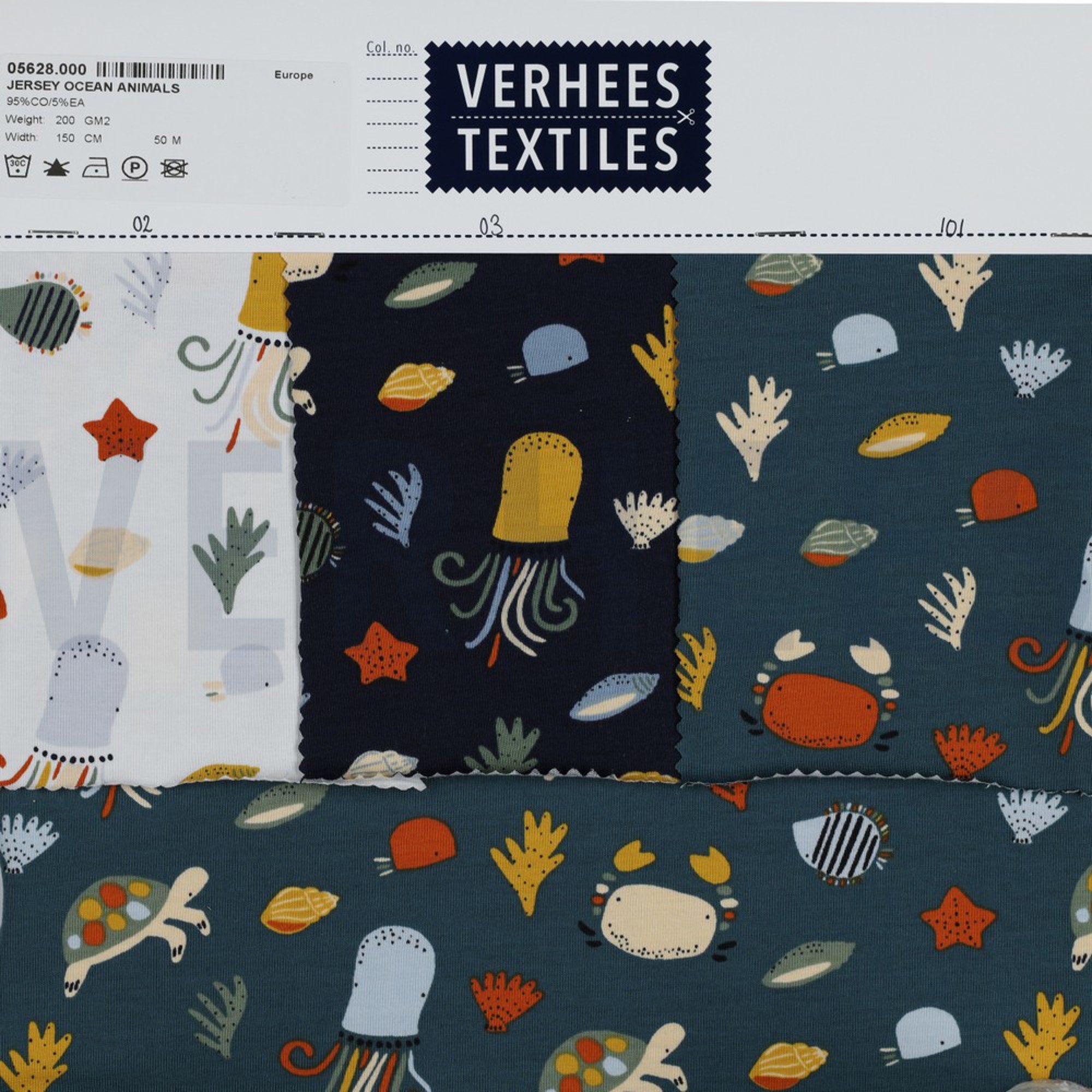 JERSEY OCEAN ANIMALS PETROL (high resolution) #4