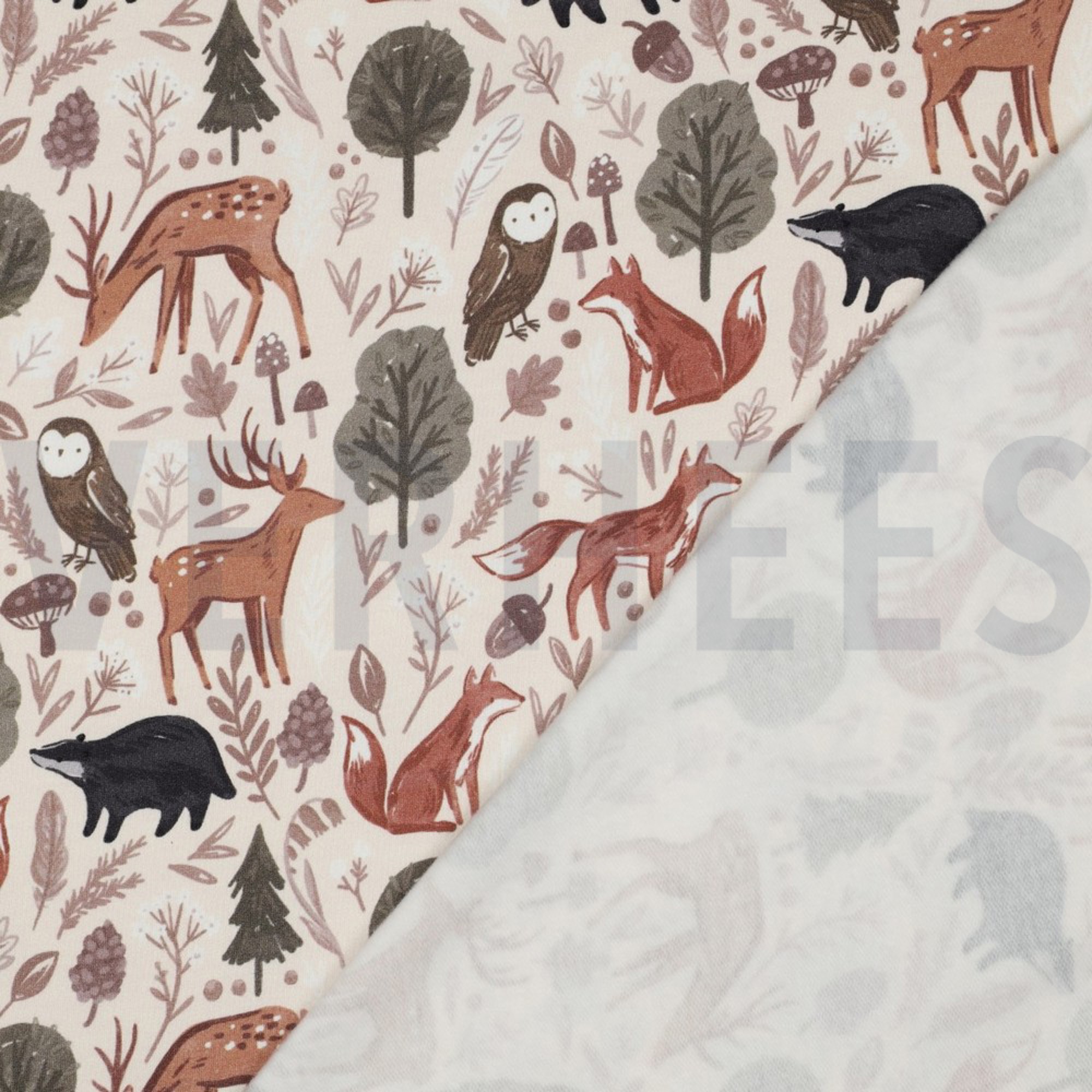 SWEAT DIGITAL FOREST ANIMALS OFF-WHITE (high resolution) #4
