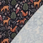 SWEAT DIGITAL FOREST ANIMALS NAVY (thumbnail) #4
