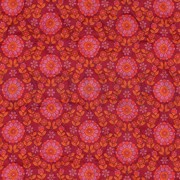 COTTON VOILE STEPPED FLOWERS PINK / BORDEAUX (thumbnail) #4