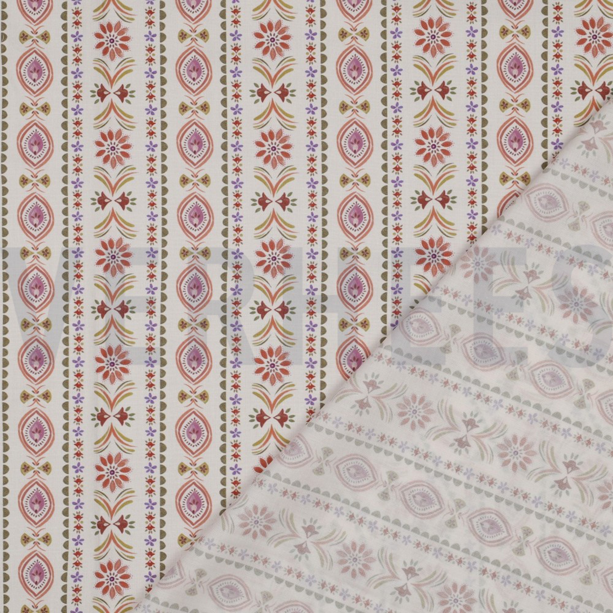FINE POPLIN DIGITAL FLOWERS OFF-WHITE (high resolution) #4