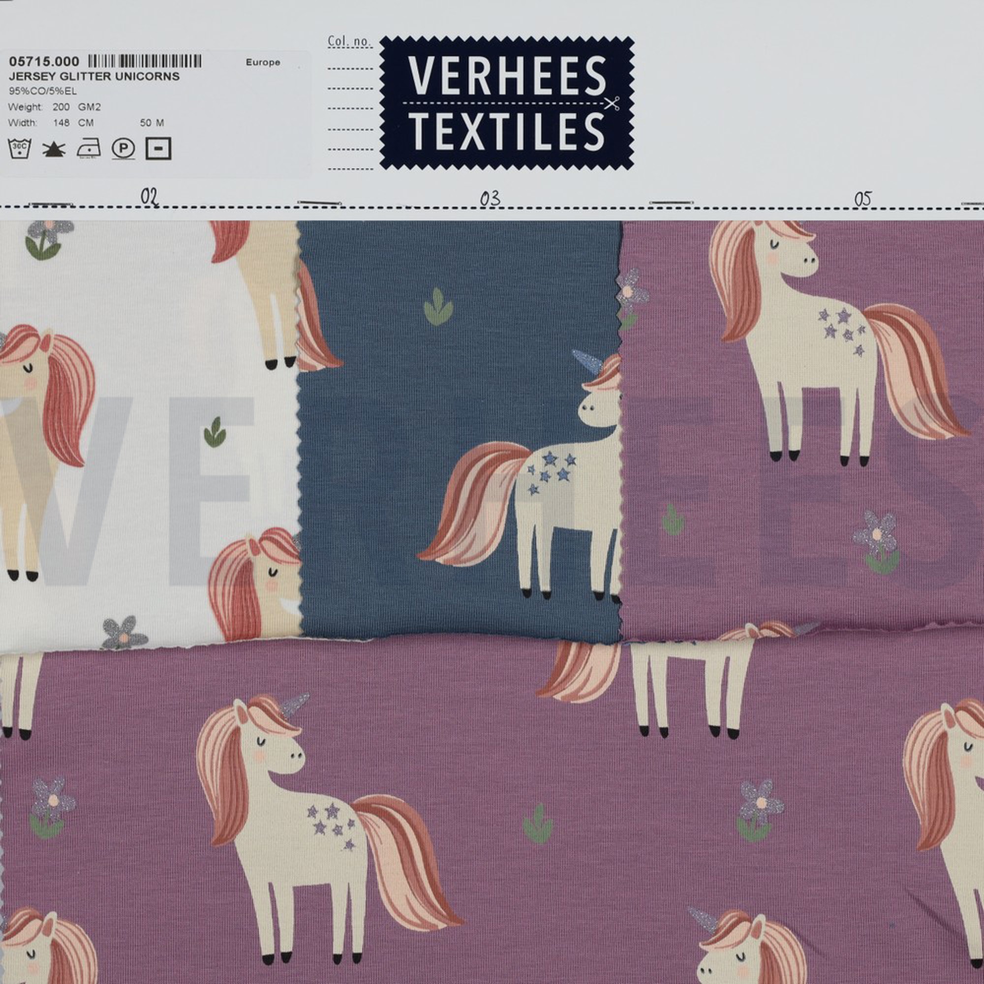 JERSEY GLITTER UNICORNS GRAPE (high resolution) #4