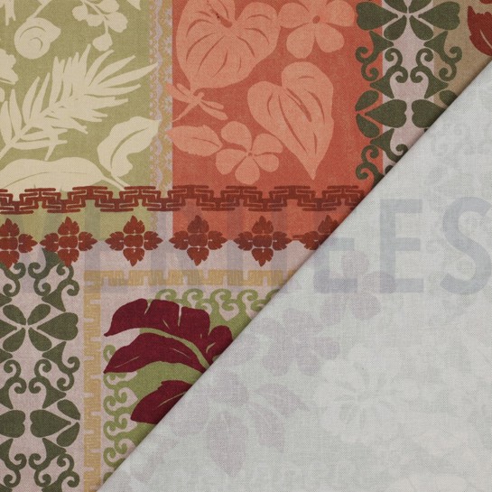 CANVAS DIGITAL FLOWERS SAGE #7