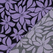 RADIANCE FLOWERS NAVY/ LILAC (thumbnail) #4