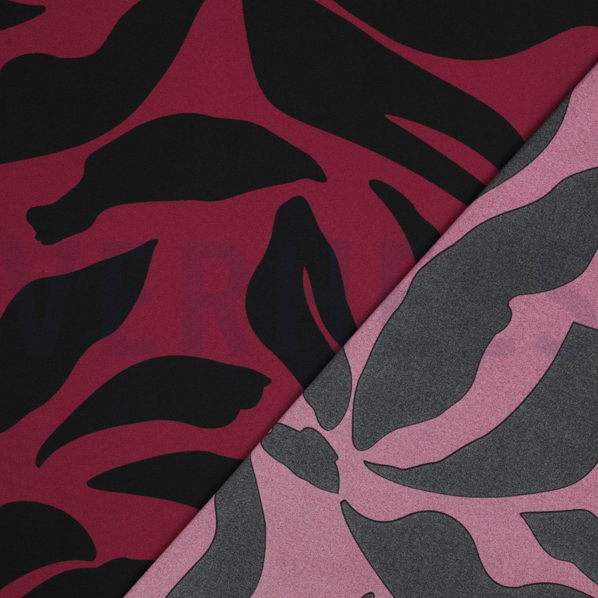 MAGNOLIA STRETCH LEAVES PURPLE (high resolution) #4