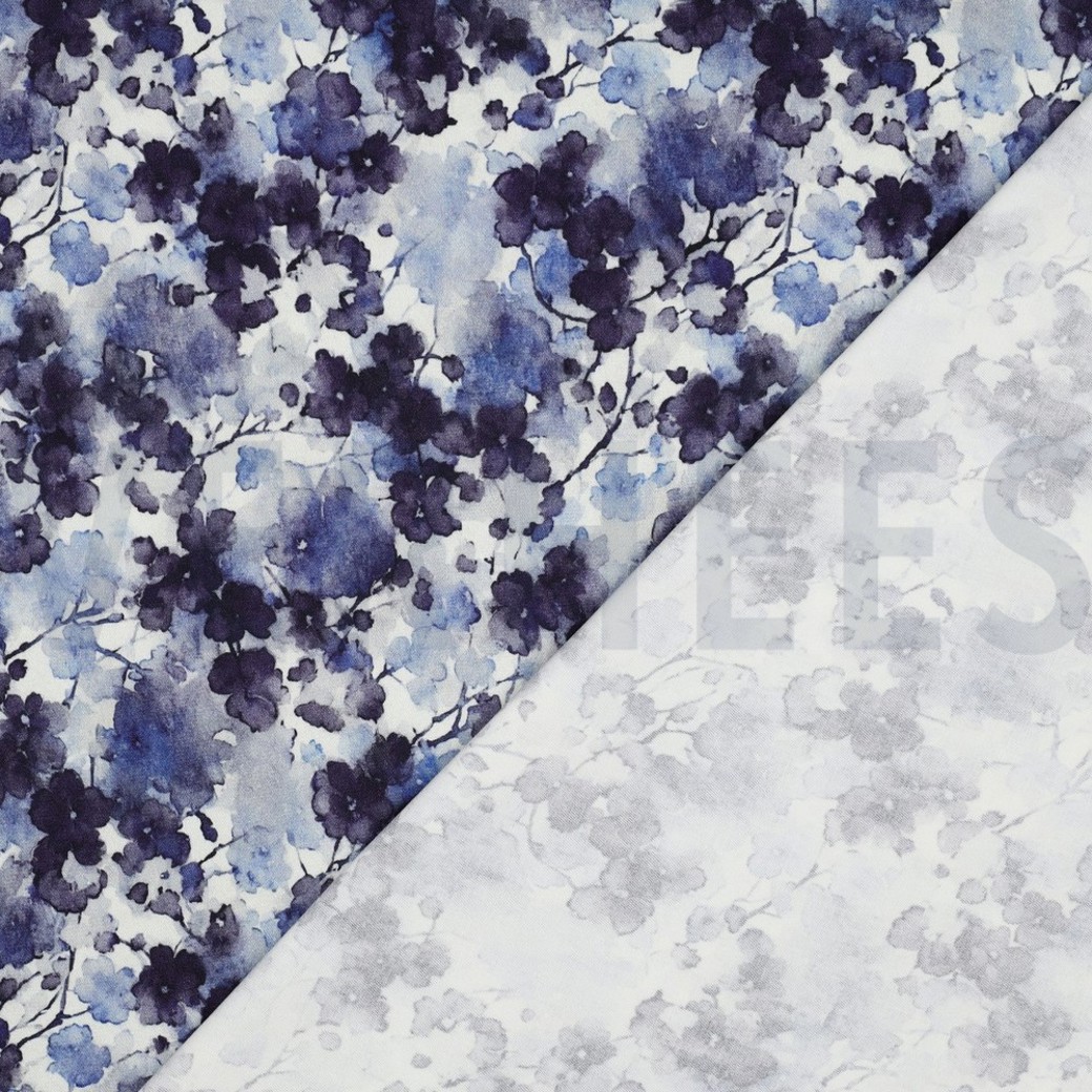 ROSELLA STRETCH DIGITAL FLOWERS JEANS #4