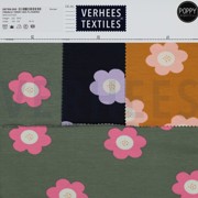 FRENCH TERRY BIG FLOWERS JADE (thumbnail) #4