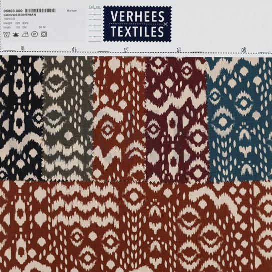 CANVAS BOHO WIJNROOD #7