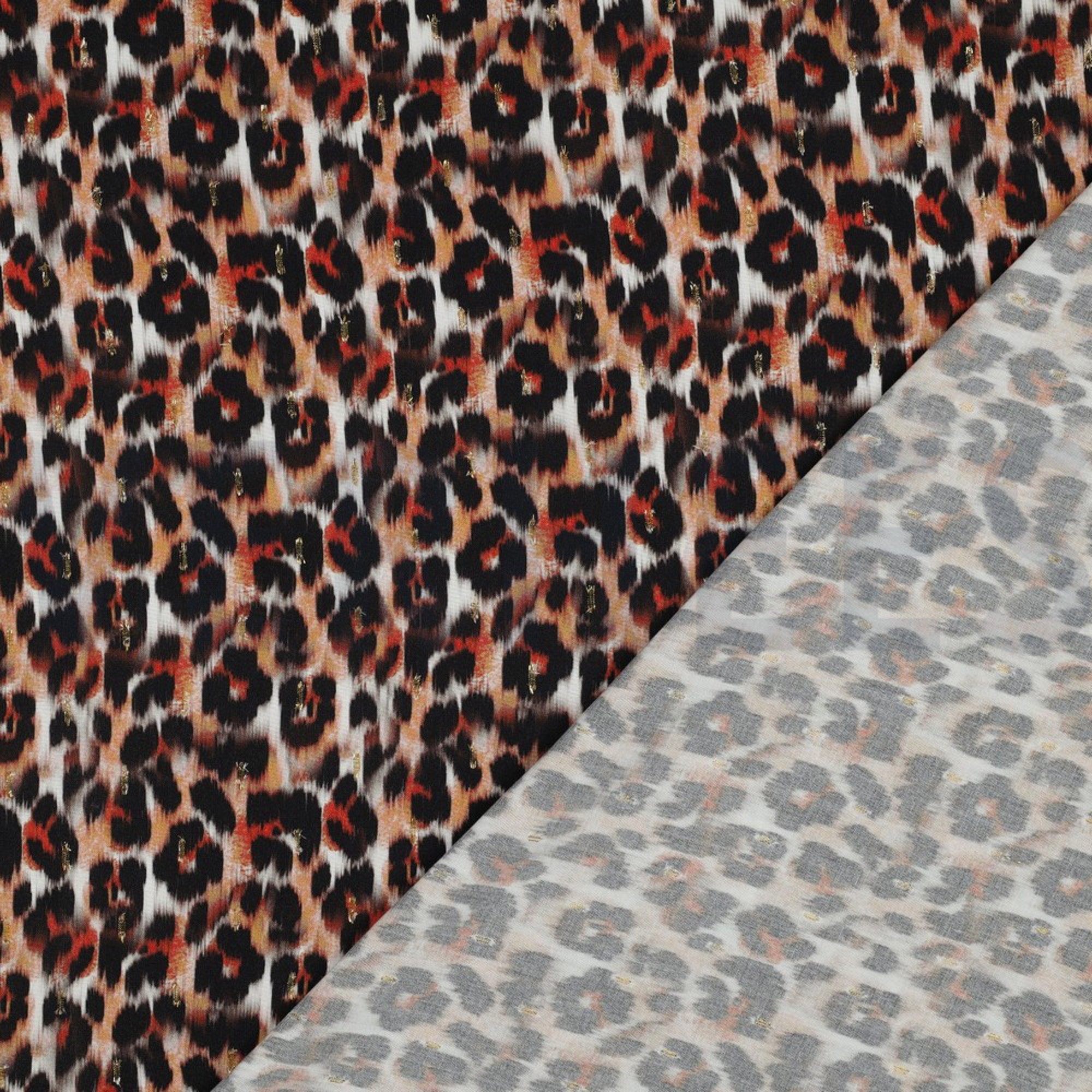VISCOSE LUREX DIGITAL ANIMAL SKIN BROWN (high resolution) #4
