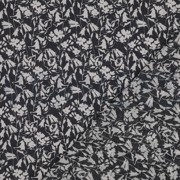 COTTON VOILE FLOWERS BLACK (thumbnail) #4