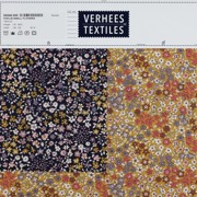 POPLIN SMALL FLOWERS NAVY (thumbnail) #4