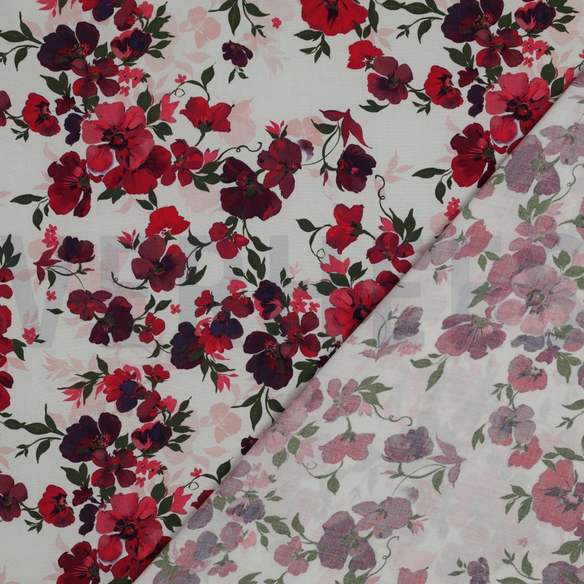 LENZING™ ECOVERO™ DIGITAL FLOWERS OFF-WHITE (high resolution) #4