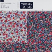 POPLIN DIGITAL SMALL FLOWERS NAVY (thumbnail) #4