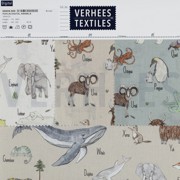 POPLIN DIGITAL ANIMALS BEIGE (thumbnail) #4