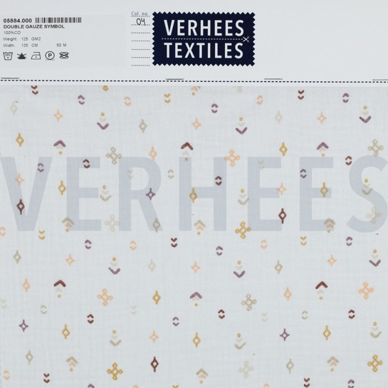 MUSSELIN SYMBOL WEISS #7