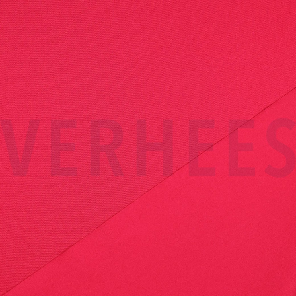 COTTON SATIN SPANDEX CERISE #4