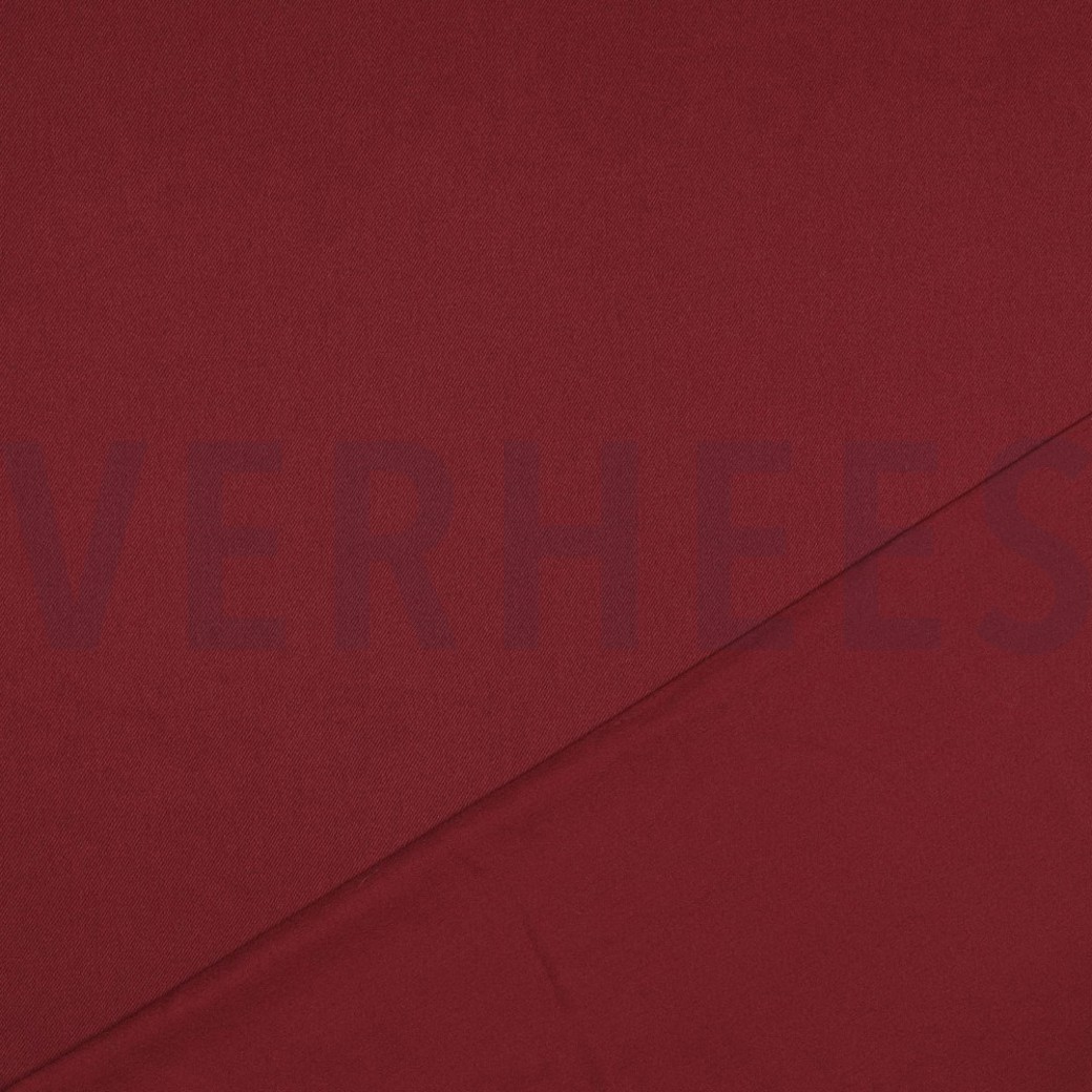 COTTON SATIN SPANDEX BORDEAUX #4
