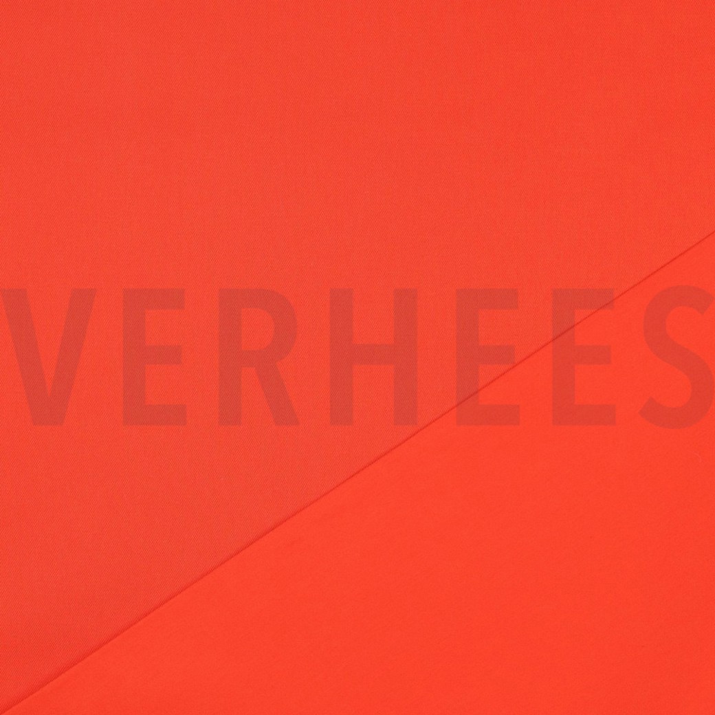 COTTON SATIN SPANDEX DARK ORANGE #4